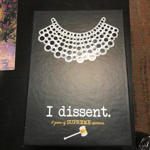 I dissent board game - rbg